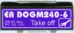 EA DOGM240B-6 DISPLAY VISIONS LCD-Module