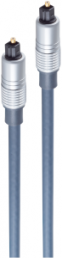 TOSLINK Stecker auf TOSLINK Stecker, 0,5 m, blau, SP69006-0.5