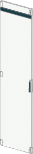 SIVACON S4 Tür, IP55, B: 1000 mm, Schwenkhebel fürProfilhalbzylinder, 8PQ21971BA05