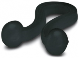 Kabeldriller, max. Bündel-Ø 7.6 mm, Polyamid, schwarz, (L x B) 22.9 x 7.6 mm