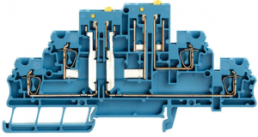 Mehrstock-Reihenklemme, Federzuganschluss, 0,5-4,0 mm², 16 A, 6 kV, blau, 1798330000