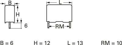 B32921C3104M000 TDK (EPCOS) Folienkondensatoren Bild 2