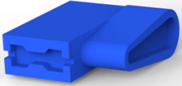 Isolierhülse für 4,75 mm, PVC, blau, 1717269-1