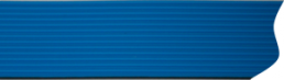 Flachbandleitung, 10-polig, RM 1.27 mm, 0,14 mm², AWG 26, PVC, blau