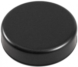 ABS Miniatur-Gehäuse, (L x B x H) 80 x 80 x 20 mm, schwarz (RAL 9005), IP54, 1551SNAP13BK