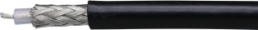 Koaxiale HF-Leitung, 50 Ω, RG 58, schwarz