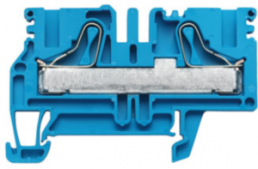 Durchgangsklemme, Push-in-Anschluss, 1,5-10 mm², 2-polig, 57 A, 8 kV, blau, 1896270000