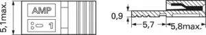4-881545-2 AMP Kurzschlussstecker