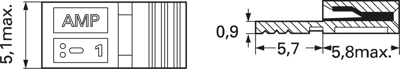 4-881545-2 AMP Kurzschlussstecker