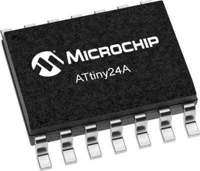 ATTINY24A-SSU Microchip Microcontroller