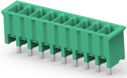 Leiterplattenklemme, 9-polig, RM 3.5 mm, 0,05-2 mm², 11 A, Stift, grün, 284514-9