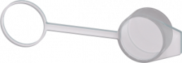 Staubschutzkappe, (L x B x H) 15 x 107.2 x 28.4 mm, transparent, für Serie 3SU1, 3SU1900-0EB10-0AA0