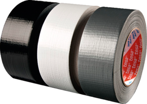 Gewebeband tesa® duct tape, 48 x 0.18 mm, Polyester, weiß, 50 m, 4662 08WEIß 50M 48MM