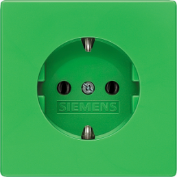 SCHUKO-Steckdose, grün, 16 A/250 V, Deutschland, IP20, 5UB1835