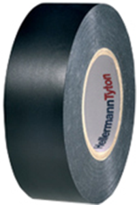 Isolierband, 19 x 0.18 mm, PVC, schwarz, 20 m, 710-10602