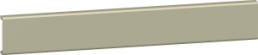 Abdeckung für DIN-Kabelführung, (L x B) 2000 x 25 mm, AK2CD25