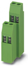Leiterplattenklemme, 2-polig, RM 5.08 mm, 0,2-4,0 mm², 22 A, Schraubanschluss, grün, 1870255