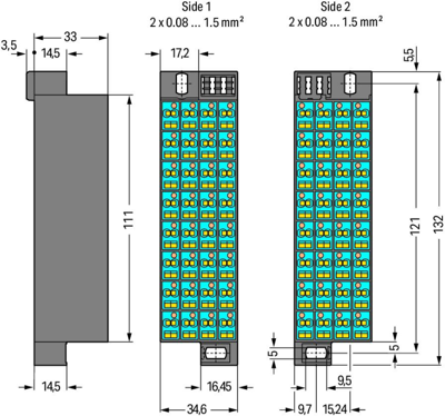 726-341 WAGO Reihenklemmen Bild 2
