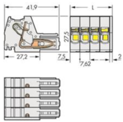 831-3102/133-000 WAGO Steckverbindersysteme Bild 2
