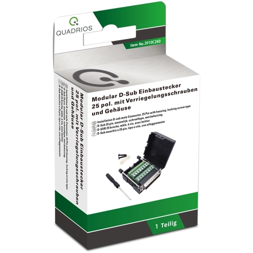 2010C260 QUADRIOS D-Sub Steckverbinder Bild 5