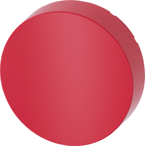 Druckknopf, rund, Ø 23.7 mm, (H) 7.4 mm, rot, 3SU1900-0FS20-0AA0
