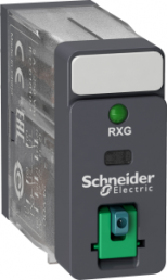 Interfacerelais 2 Wechsler, 24 V (DC), 1100 Ω, 5 A, 24 V (DC), RXG22BD