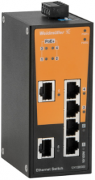 Ethernet Switch, unmanaged, 6 Ports, 100 Mbit/s, 12-48 VDC, 1286920000