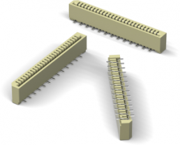 Steckverbinder, 10-polig, 1-reihig, RM 1 mm, Lötanschluss, verzinnt/vernickelt, 686110188822