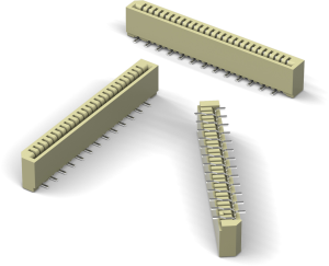 Steckverbinder, 12-polig, 1-reihig, RM 1 mm, Lötanschluss, verzinnt/vernickelt, 686112188822