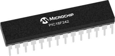 PIC18F242-I/SP Microchip Microcontroller
