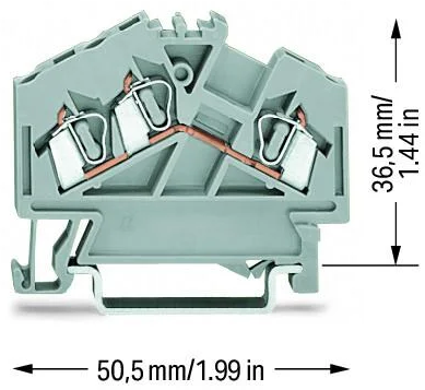 280-641 WAGO Reihenklemmen Bild 2