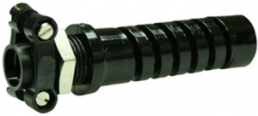 Kabelverschraubung mit Knickschutz, M12, Klemmbereich 8.5 bis 17 mm, schwarz, A1705 A001 NKD41011 SCHW.