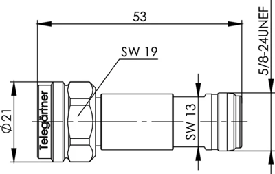 100024172 Telegärtner Antennenkomponenten, Weichen, Dämpfungsglieder Bild 2