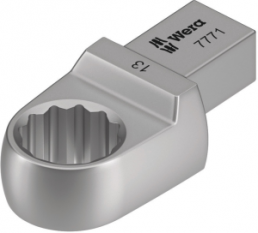 Einsteck-Ringschlüssel, 12 mm, 122 mm, 50 g, Chrom-Vanadium Stahl, 05078625001