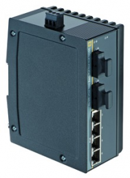Ethernet Switch, unmanaged, 6 Ports, 1 Gbit/s, 24 VDC, 24035042220
