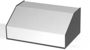 Stahl Gehäuse, (L x B x H) 150 x 218 x 51 mm, grau, 519-0910