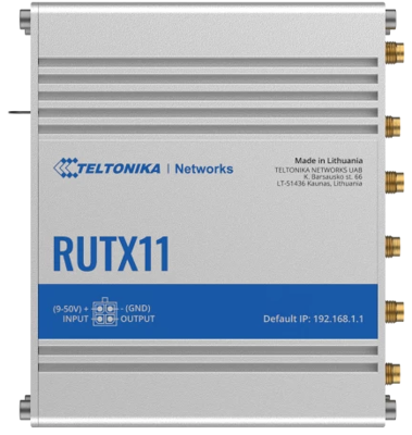 RUTX11000000 TELTONIKA NETWORKS UAB Server, Router Bild 1