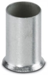 Unisolierte Aderendhülse, 25 mm², 12 mm lang, DIN 46228/1, silber, 3200357