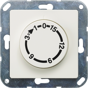 DELTA i-system Zeitschaltuhr mit 15min Laufzeit, 2-polig, titanweiß, 5TT1011