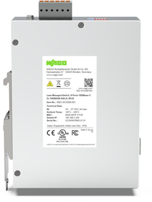 852-1813/000-001 WAGO Industrial Ethernet Switches Bild 2