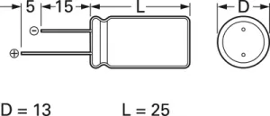 SK063M 0470B 5S-1325 Yageo Elektrolyt Kondensatoren