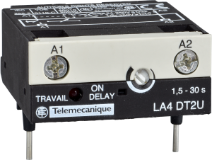 Timermodul, 24-250 V DC/AC, einschaltverzögert, 0,1-2 s für LC1D80/D150, LA4DT0U