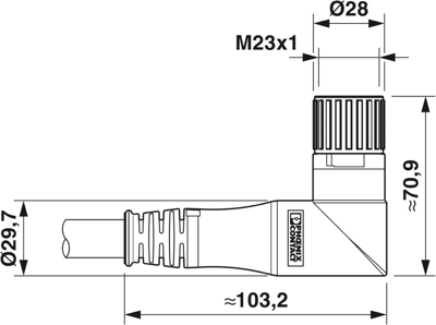 1620423 Phoenix Contact Sensor-Aktor Kabel Bild 2