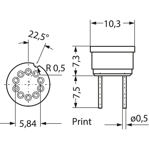 TF 510 Fischer Elektronik Halbleiterfassungen, Halterungen Bild 2