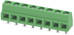 Leiterplattenklemme, 8-polig, RM 5 mm, 0,14-1,5 mm², 13.5 A, Schraubanschluss, grün, 1729076