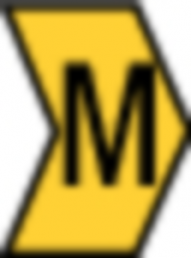 PVC Kabelmarkierer, Aufdruck "M", (L x B) 5 x 6.8 mm, max. Bündel-Ø 9 mm, gelb, 515-03134