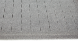 Schaumstoffeinlage, grau, (L x B x T) 273 x 393 x 20 mm, BOXXSER FOAM