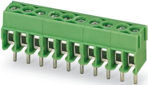 Leiterplattenklemme, 6-polig, RM 3.5 mm, 0,2-1,5 mm², 17.5 A, Schraubanschluss, grün, 1984659