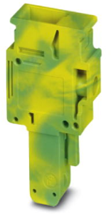 Stecker, Schraubanschluss, 0,2-6,0 mm², 1-polig, 41 A, 8 kV, gelb/grün, 3060759
