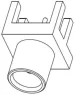 919-261J-71S Amphenol RF Koaxialsteckverbinder